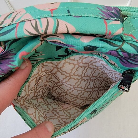 Lug Ranger Crossbody Purse - Flamingo Mint - SUPER CUTE! - Picture 5 of 7